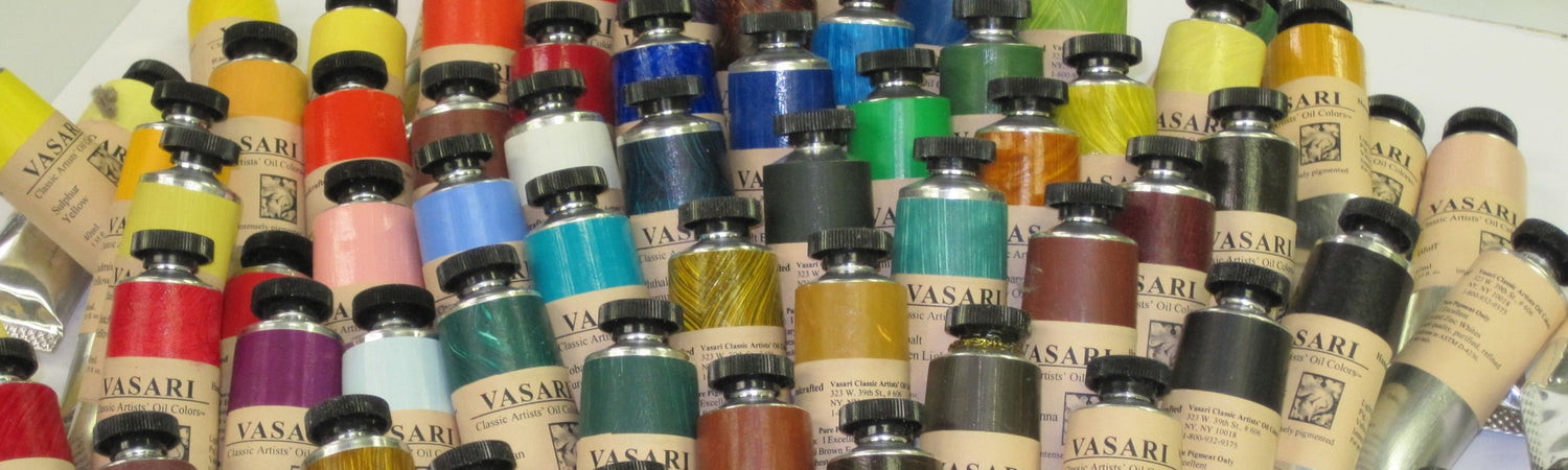 The Basic Eight – Vasari Classic Artists' Oil Colors