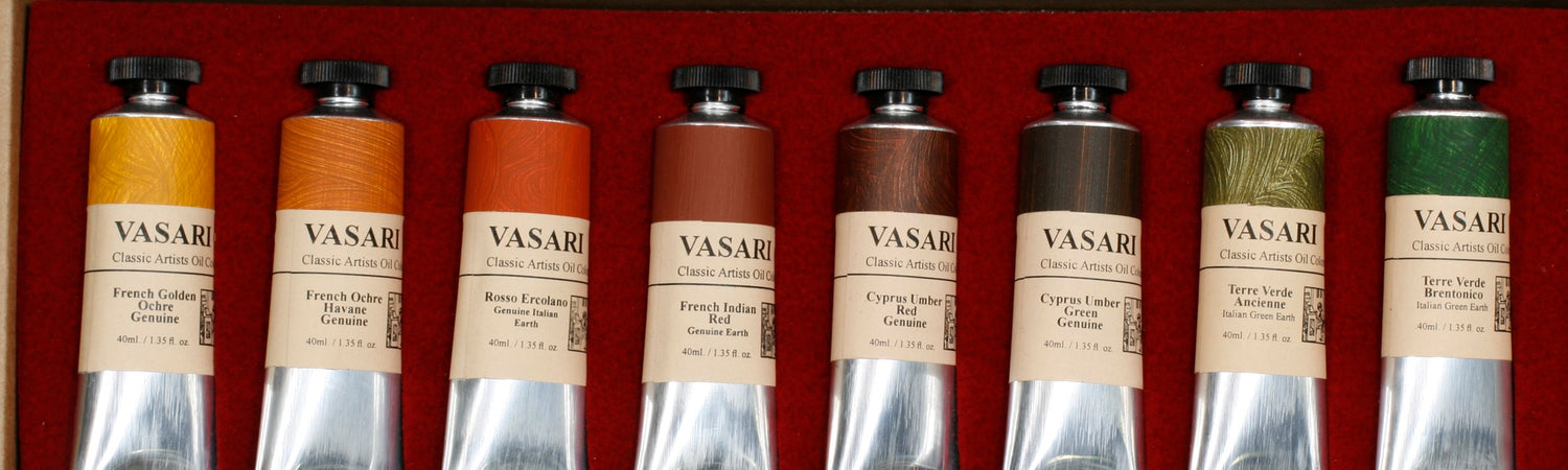 Colors for a Grisaille Palette – Vasari Classic Artists' Oil Colors