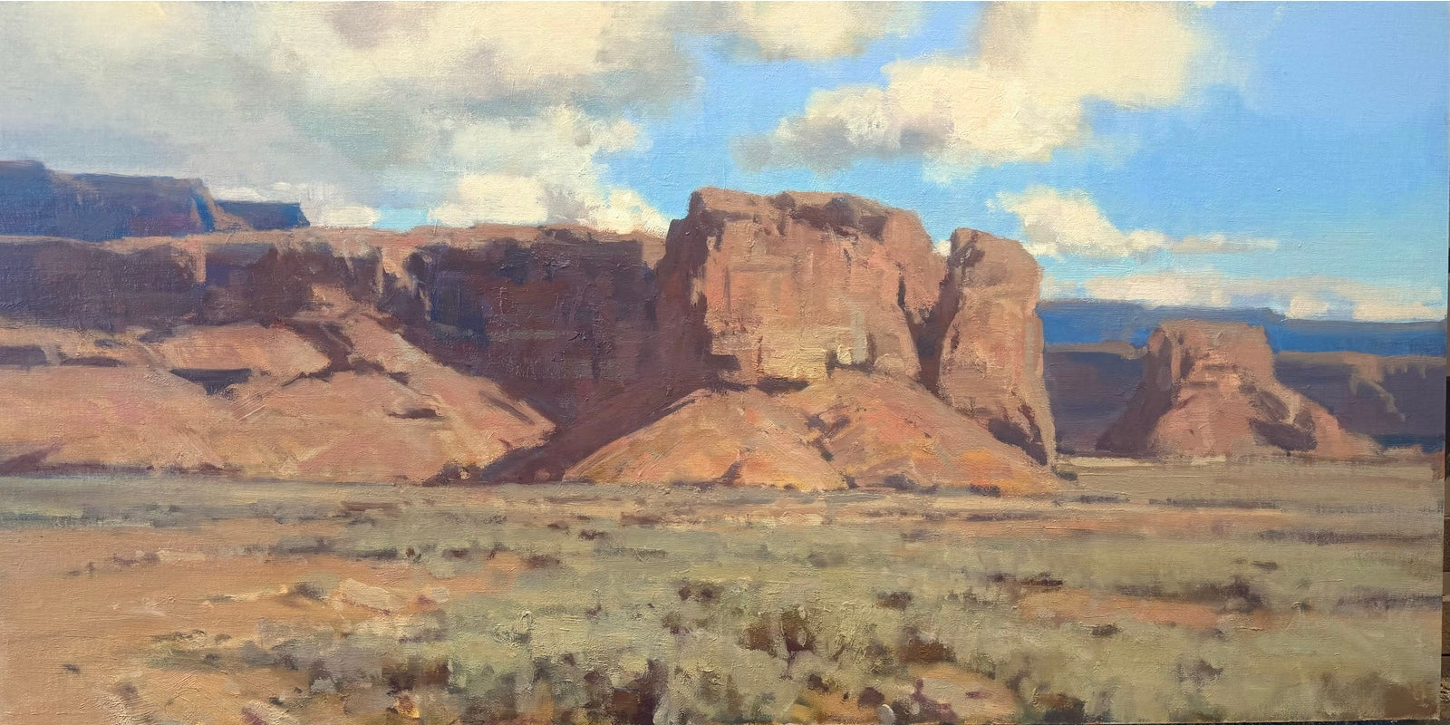 Light of the Southwest, by Scott L. Christensen, oil on cavas