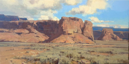 Light of the Southwest, by Scott L. Christensen, oil on cavas