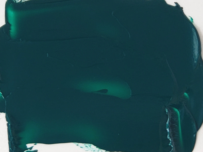 Basic Green semi-transparent inexpensive Phthalo Green, cool mixing