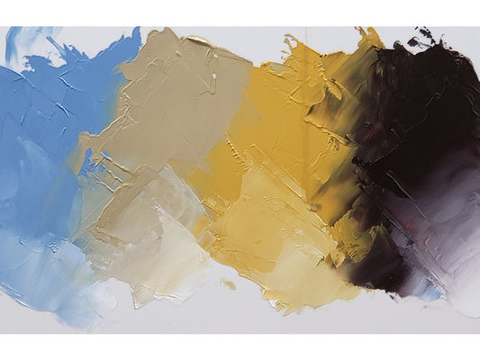 Shown from left to right are our Bice, Ship Rock, Adobe, and Shale. Each of these chromatic grays are tinted along the bottom with our Titanium White.