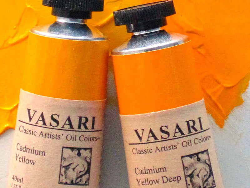 Cadmium Yellow Deep artists oil color – Vasari Classic Artists