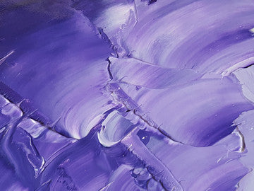 紫色の抽象油彩画 送料無料】ピンクの紫色の花 抽象画 油絵 絵画 Whale Gallery 通販