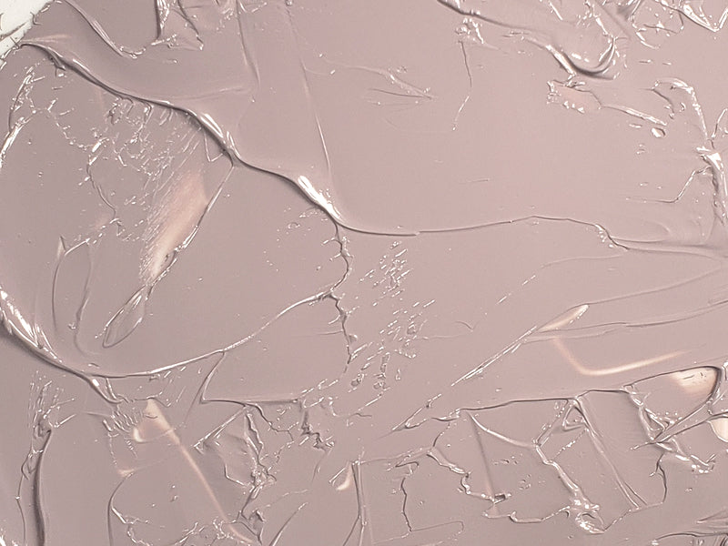 Painted swatch of our new chromatic gray Dusk
