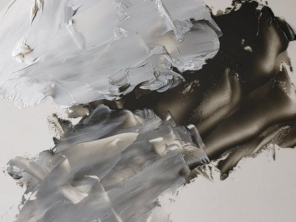 French Slate Gray (center right) tinted at top left with Titanium White and at bottom left with Flake White.