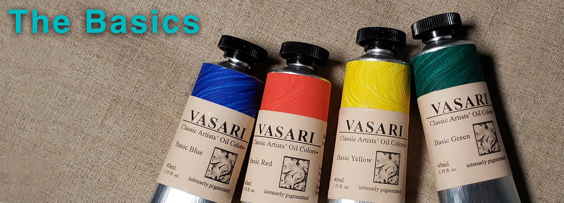 Vasari Classic Artists' Oil Colors - Handmade artist oil paint