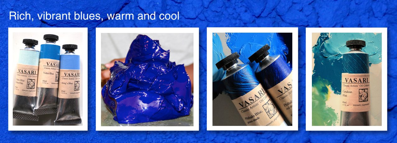 Vasari Classic Artists' Oil Colors - Handmade artist oil paint