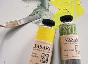 Naples Yellow Light Genuine artists oil color – Vasari Classic