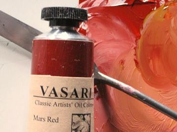 Mars Red artists oil color – Vasari Classic Artists' Oil Colors Mars Red artists oil color – Vasari Classic Artists' Oil Colors