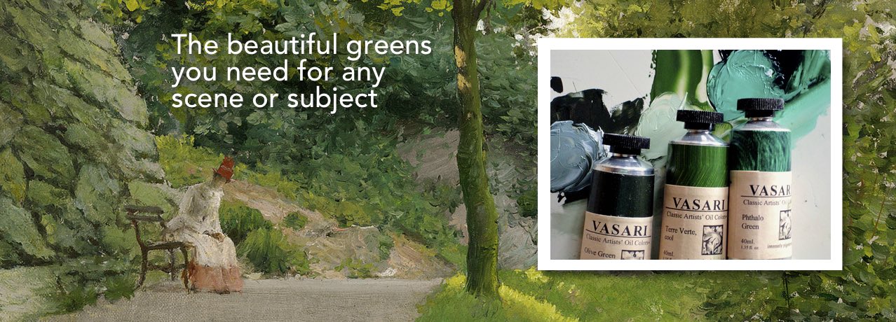 Vasari Classic Artists' Oil Colors - Handmade artist oil paint