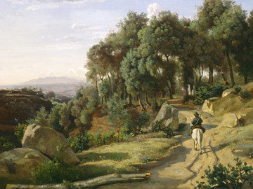 Jean-Baptiste-Camille Corot A View near Volterra