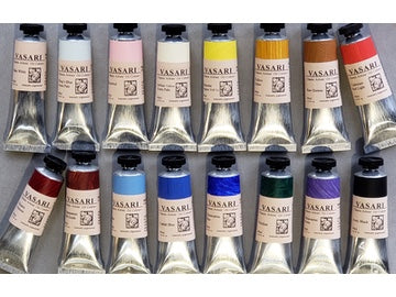 The Casey Childs Portrait Set of 16 Vasari Classic Artists' Oil Colors used by this artist.