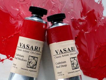 Cadmium Red Deep, Cadmium Red Medium 