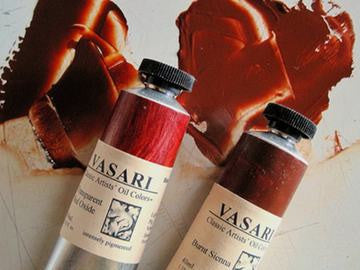 Transparent Red Oxide, Burnt Sienna